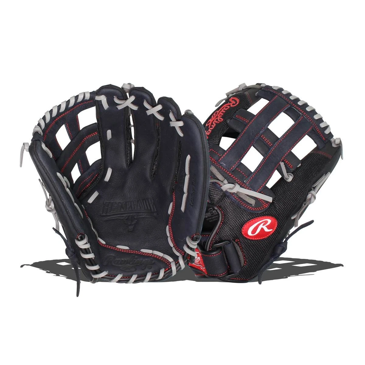 Gant Baseball/softball Rawlings Renegade RS140 Vintage - 14 Pouces, Noir, Droitier