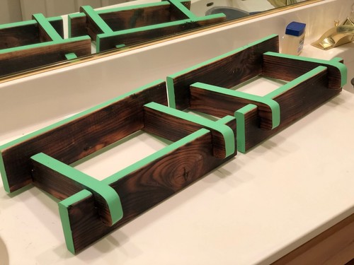 Custom Made Walnut Speaker Stands for Pioneer HPM-100's NO LEAN ANGLE - Picture 6 of 9