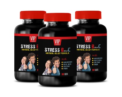 anti stress for adults tablets - STRESS SUPPORT FORMULA - digestion help 3 BOTTL