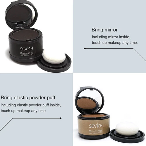 Waterproof Hair Line Filler Filling Powder Hairline Instant Cover Up Shadow - Picture 8 of 35
