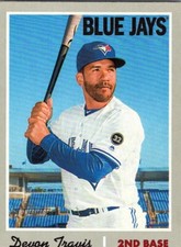 2019 Topps Heritage #193 Devon Travis Toronto Blue Jays