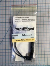 PocketWizard PC5N Locking PC Sync Cable - Miniphone, 5' 1.5 m Coiled 804-304