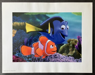 Disney Finding Nemo Lithograph - 1