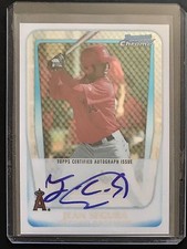 Jean Segura 2011 Bowman Chrome Prospect Autograph Rookie RC Auto Card On Fire!