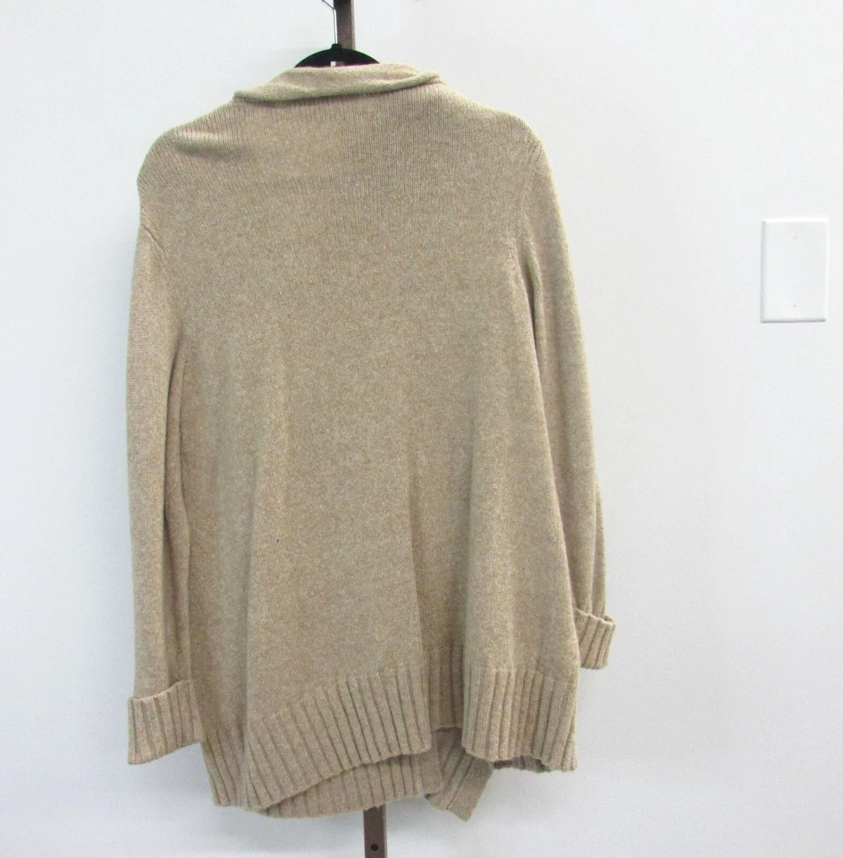 Suéteres de mujer Lafayette tostados con un solo botón talla M/L Foto 2 de 2