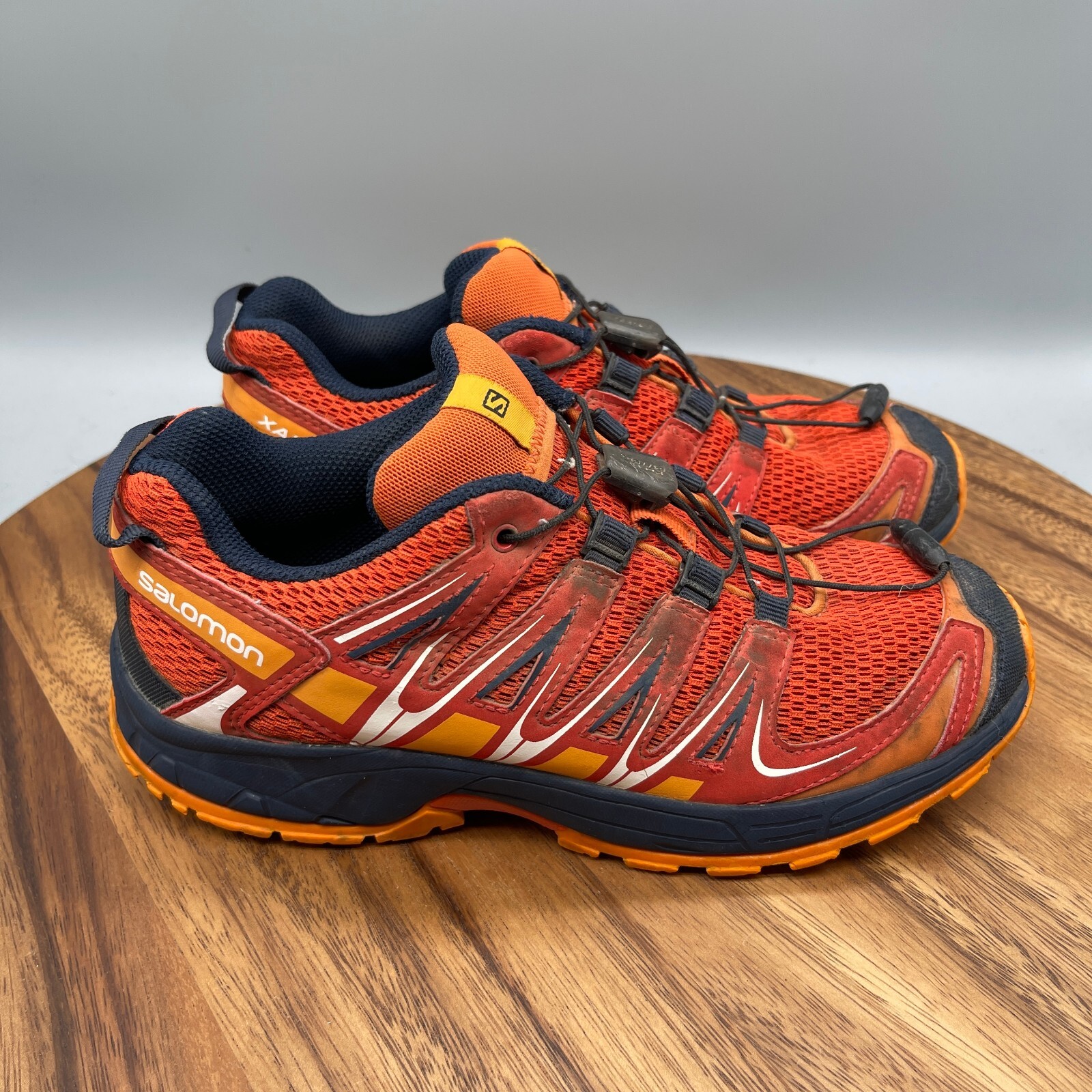 Scarpe Salomon Xapro uomo taglia 5 rosso arancione trail running escursionismo comode passeggio