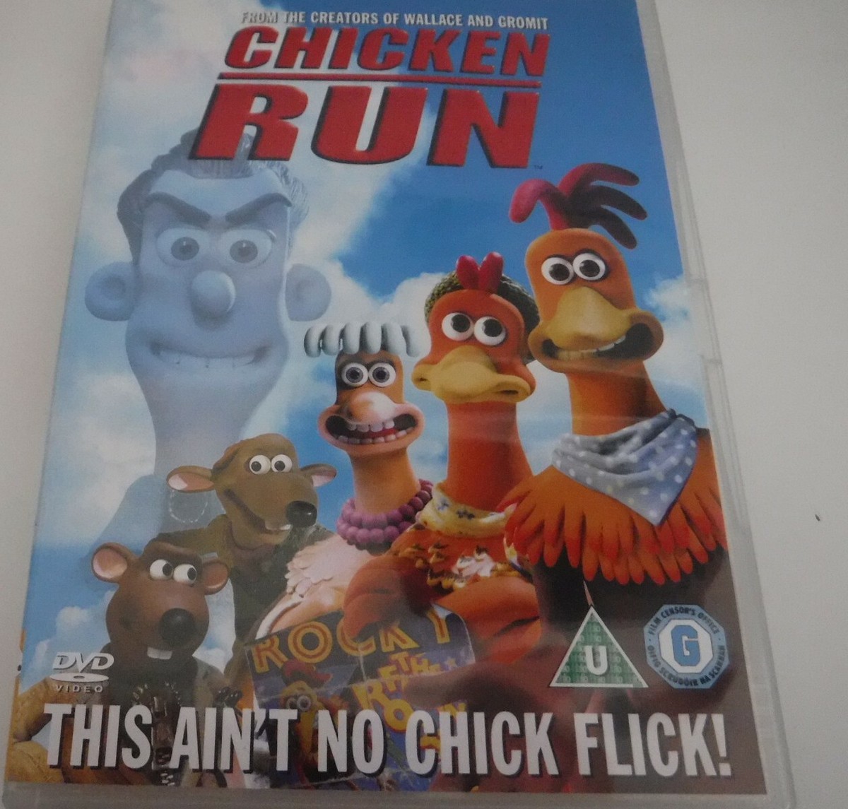 Chicken Run DVD with Mel Gibson and Julia Sawalha UK