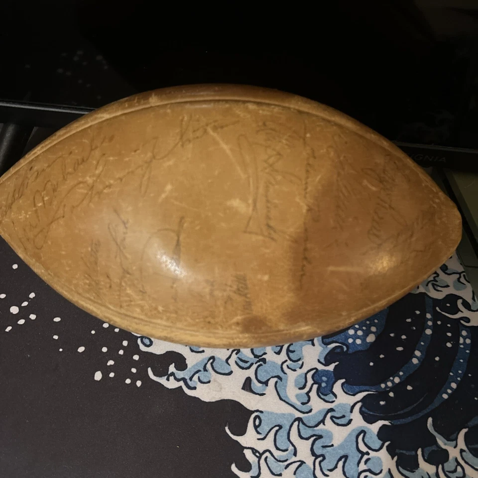 1964 Baltimore Colts Signed Practice Ball. Johnny Unitas 36 Total Players PSA - Image 2 of 3