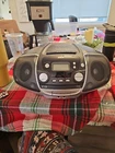RCA Boombox Am/Fm Cassette CD Player AC and Battery RCD175-B