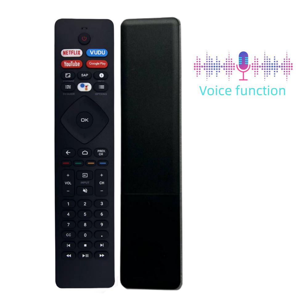 Voice New Remote Control For Philips 55PFL5604/F7 65PFL5704/F7 43PFL5766/F7 TV