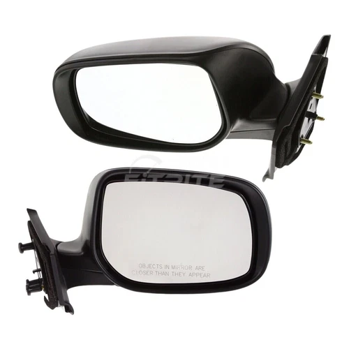 New LH & RH Door Mirror Non-Heated Manual Folding For 2006-2011 Toyota Yaris