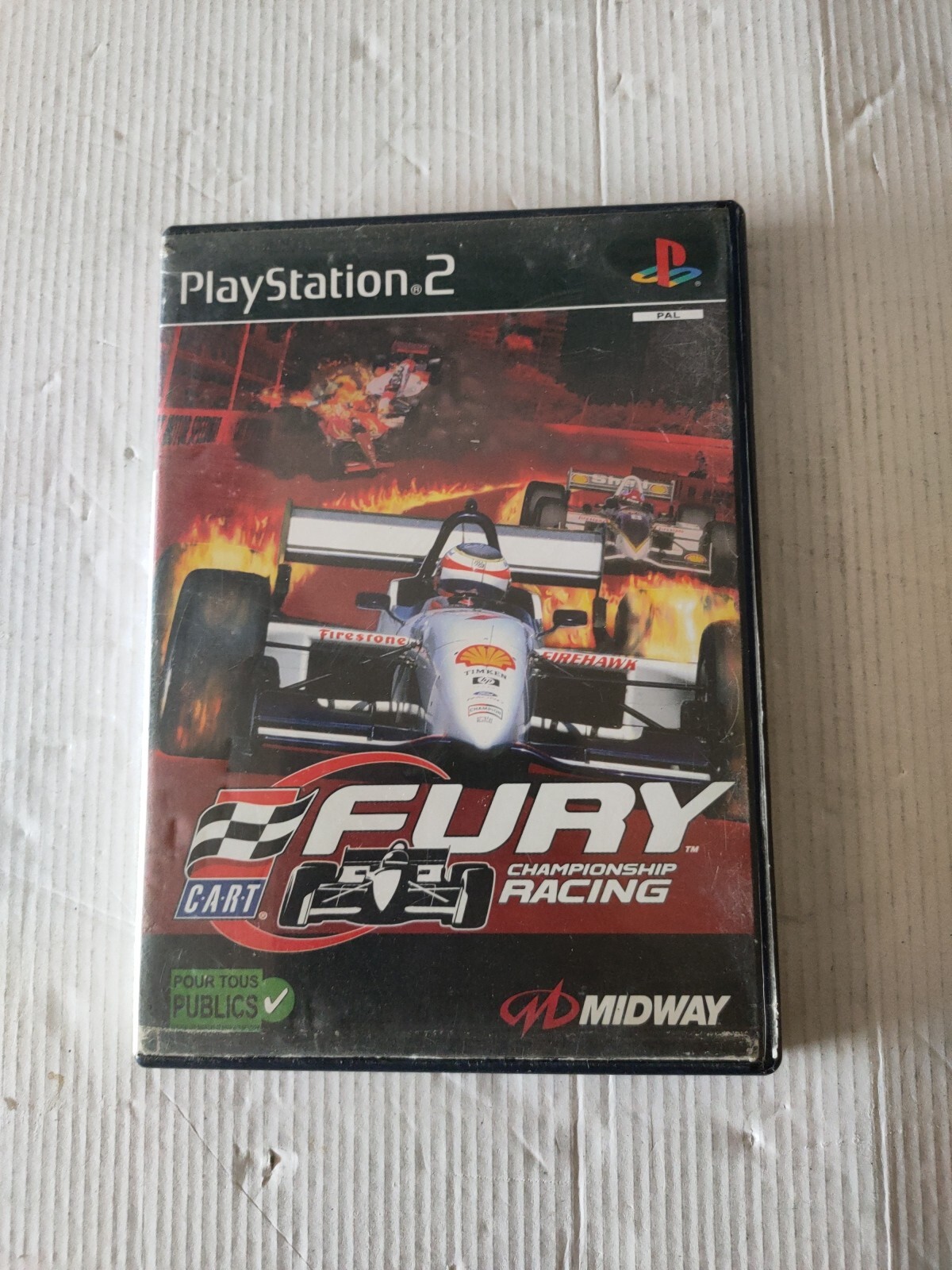 Boîte Vide Cart Fury Championship Racing Ps2