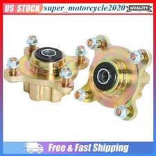 4 Bolts Front Wheel Rim Hub 17mm Bearing For 110cc 125cc ATV Quad Go Kart Taotao