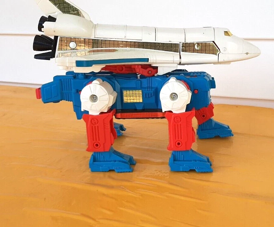 Transformers G1 Sky Lynx Space Shuttle Action Figure 1986 Hasbro 99% There Works - Image 2 of 4