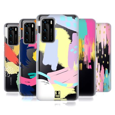 HEAD CASE DESIGNS ABSTRACT STROKES SOFT GEL CASE FOR HUAWEI PHONES 4