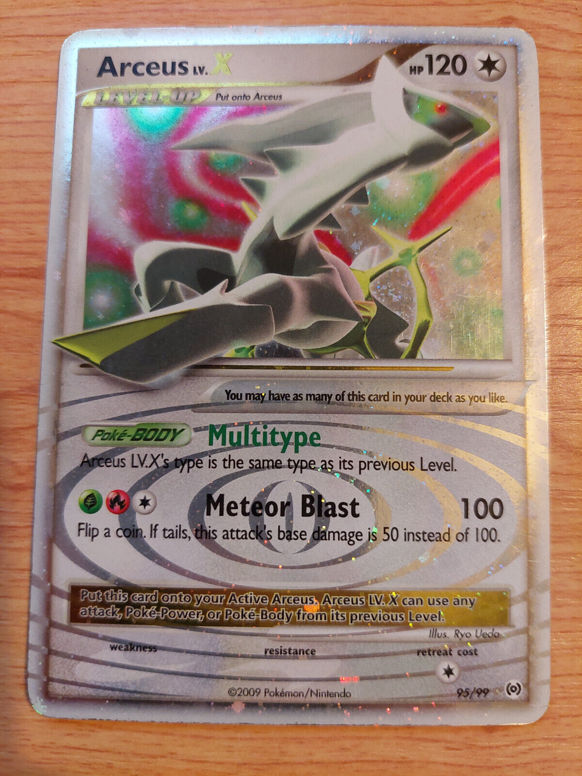 Arceus LV.X 95/99 Pokémon card from Arceus for sale at best price