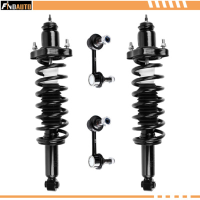 For Jeep Patriot Mk Compass 2007-2017 4pcs Rear Strut Coil Spring Sway Bar Kit