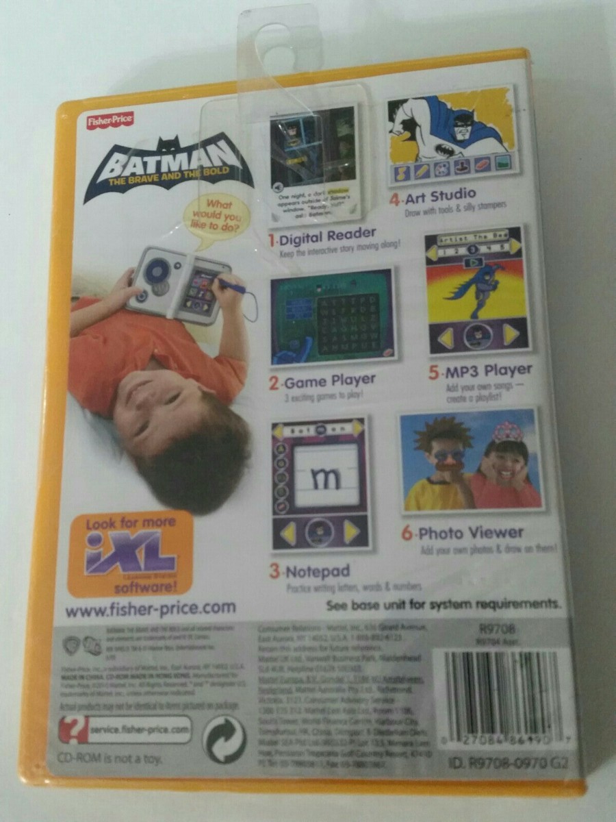 Fisher Price iXL Learning System Cartridge-Batman Brave and Bold