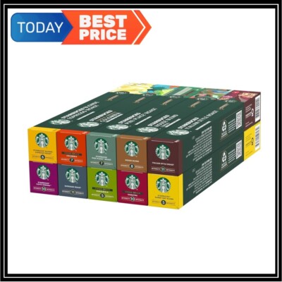 Nespresso kaffeekapseln Discovery Variety Pack  10 x 10 (100 Kapseln)