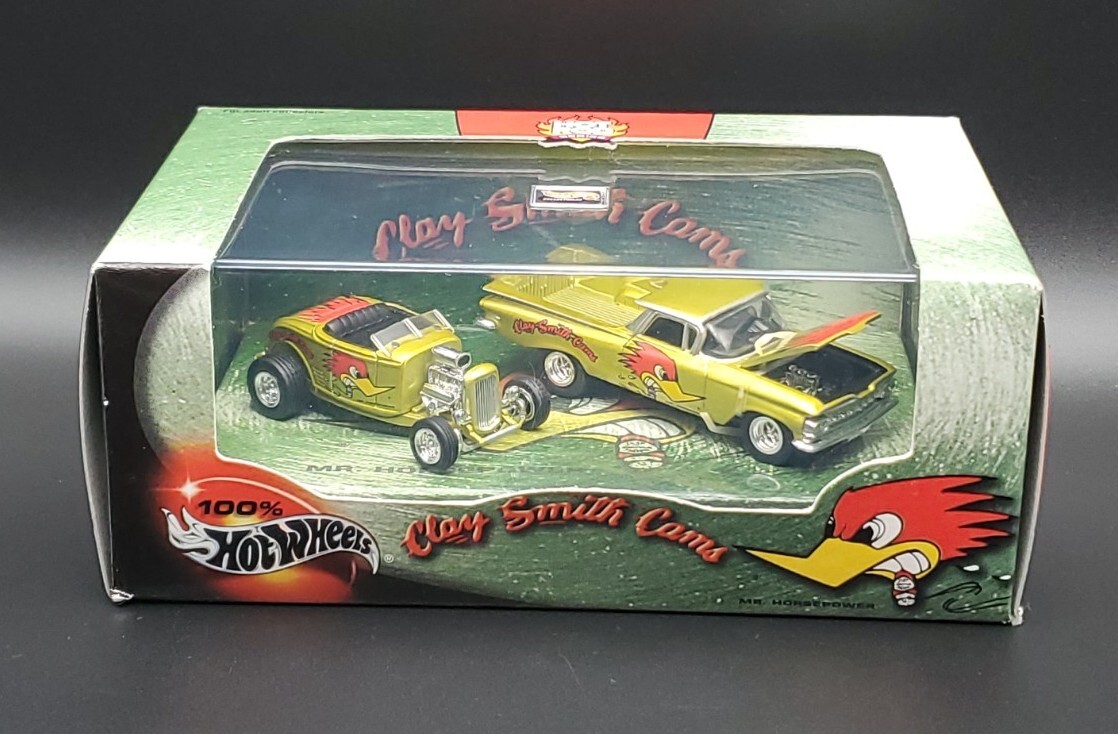 Clay Smith Cams などミニカー ビンテージミニカー+おまけ Hot Wheels 2000 Clay Smith Cams 100% Hot Wheels 2-car Sealed