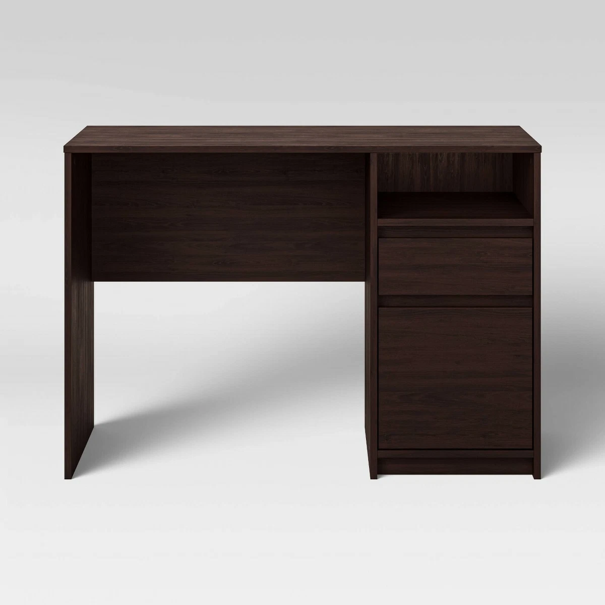 Room essentials store espresso desk