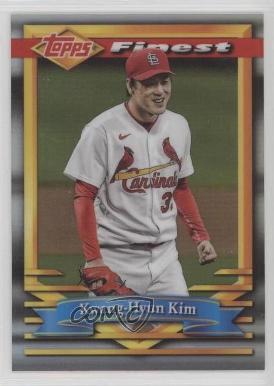 2021 Topps Finest Flashbacks Refractor Kwang-Hyun Kim #63