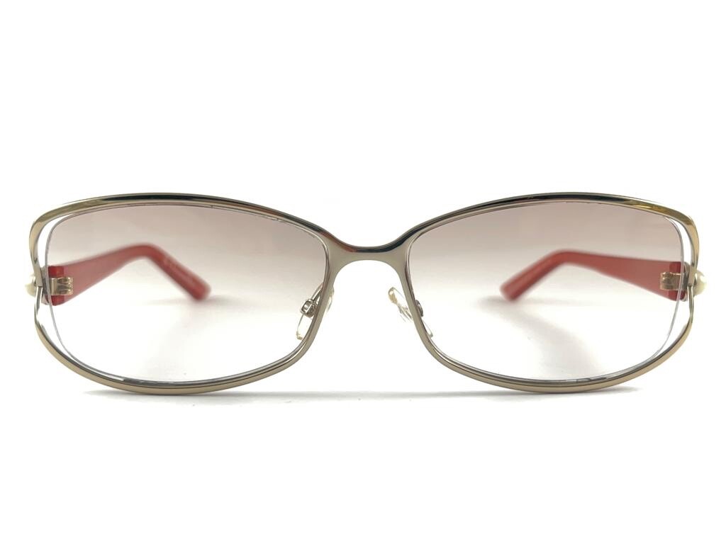 美品✨Christian Dior Sunglasses Vintage VINTAGE CHRISTIAN DIOR CD3728 SLEEK PEARL ACCENTS 2000'S