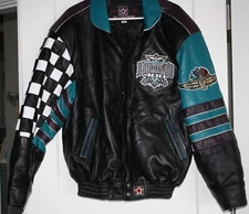 RARE PREMIER EDITION Brickyard 400 JH DESIGN  1999 All Leather Jacket XL  MINT