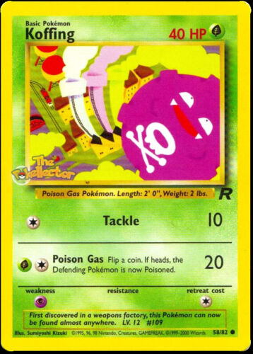 Ensemble de fusées d'équipe Pokémon illimité - Choisissez votre carte ! 2000 Vintage WoTC - NEUF/LP - Photo 61 sur 86