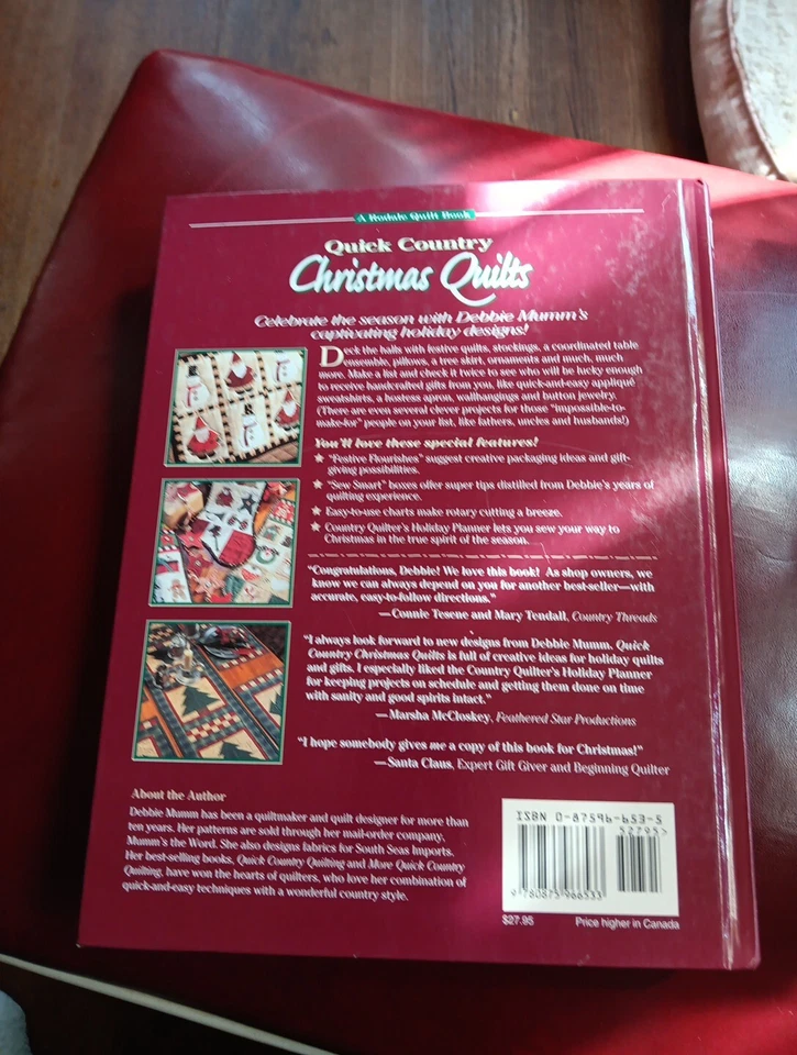 Quick Country Christmas Quilts by Debbie Mumm - Image 2 of 4