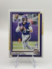 J.J. McCarthy 2025 Panini Donruss #57 Minnesota Vikings Trading Card FREE SHIP