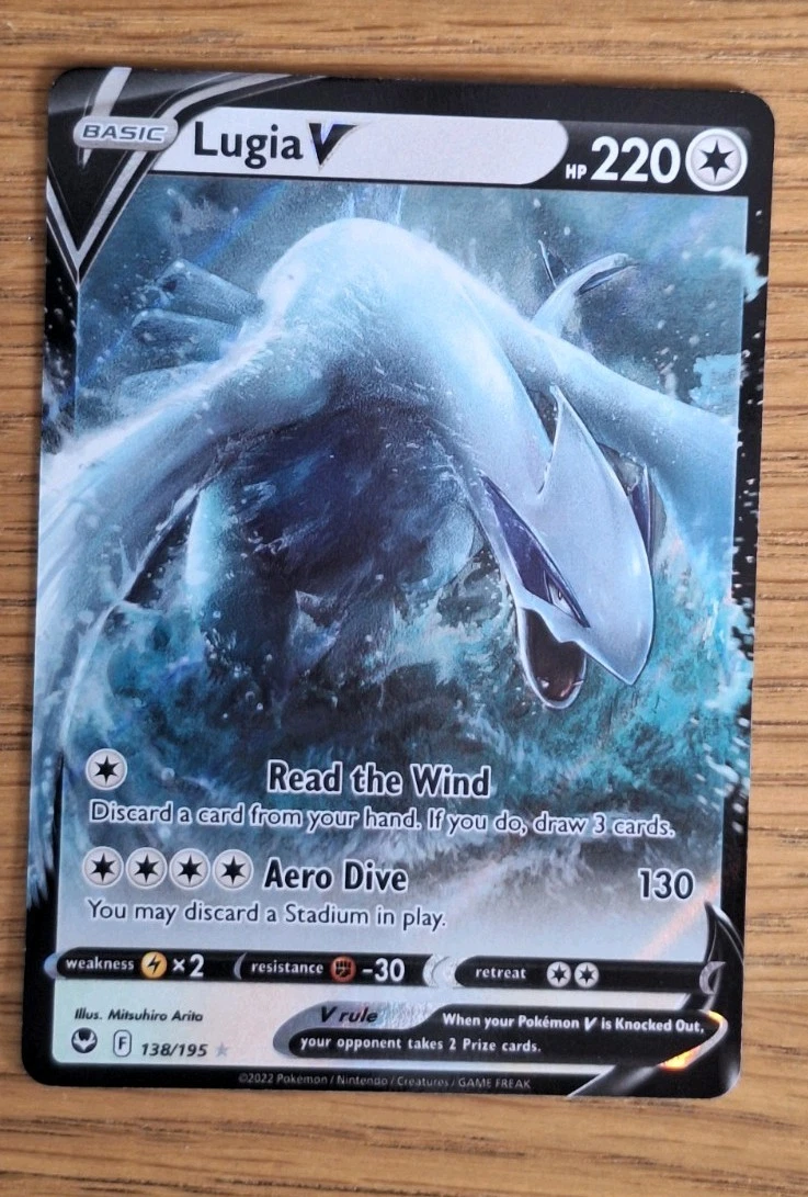 Lugia V - Silver Tempest #138 Price & Value ($12.70) | PokeScope