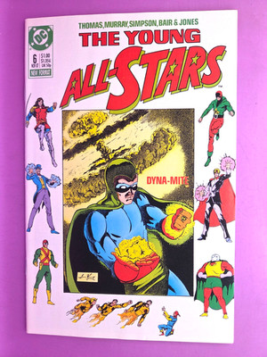 THE YOUNG ALL-STARS   #6  FINE  1987  COMBINE SHIPPING BX2438 
