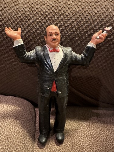 Vintage Mean Gene Okerlund 1986 WWF LJN Titan Spor...