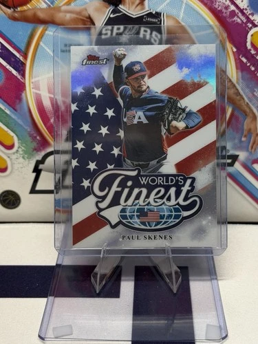 2026 Topps Finest Paul Skenes Refractor (RAW)