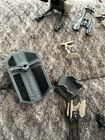 Star Wars Miscellaneous Parts, Mostly Speeder Bike Parts All Vintage Kenner