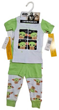 Star Wars The Mandalorian 4-Piece Cotton Pajama Set Size 18 Months NWT