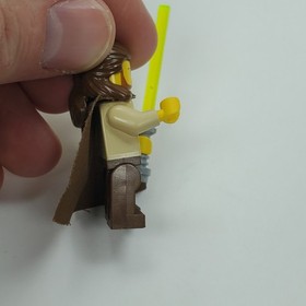 Lego SW0027 Qui-Gon Jinn (Yellow Head) Minifigure Star Wars 7101 7121 7161 7171