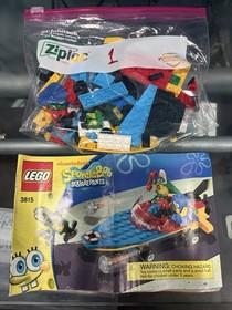 LEGO 3815 Heroic Heroes of the Deep SpongeBob COMPLETE