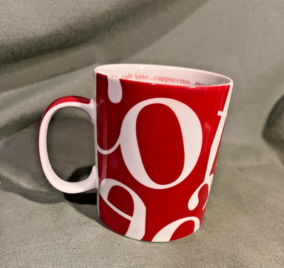 Cafe Konitz ''Coffee'' large porcelain mug