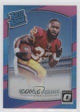 2017 Donruss Optic Rated Rookie Pink Prizm Samaje Perine #156 11ff