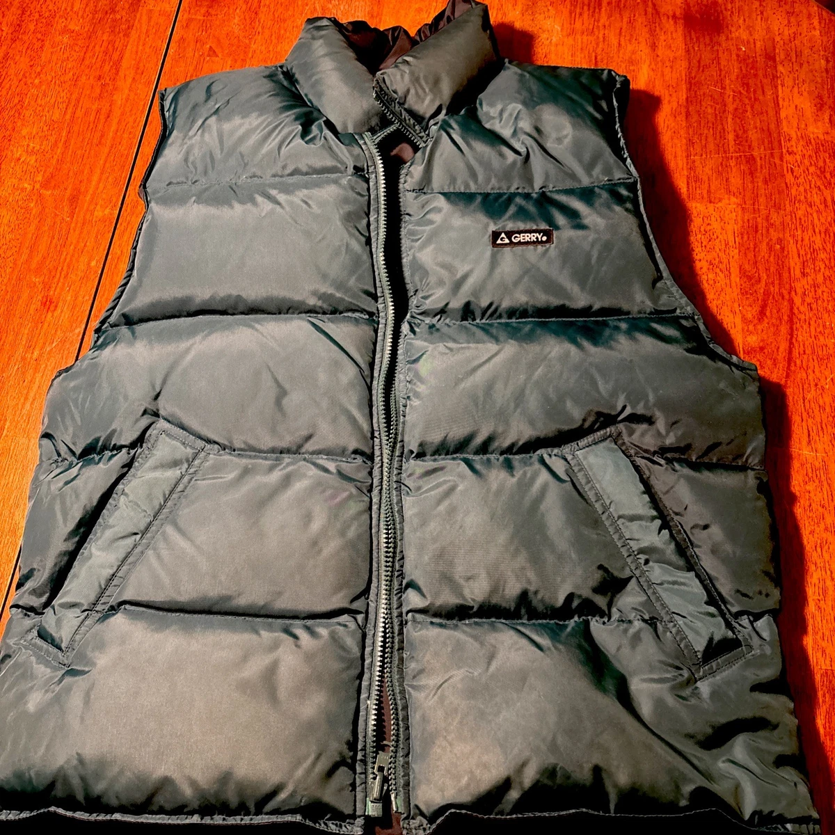 Excellent condition 70s～ USA made GERRY reversible down vest