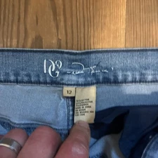 DG2 by Diane Gilman Size 16 Medium Acid Wash New Classic Stretch Bootcut Jeans