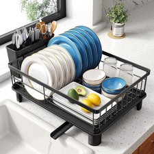 Escurridor De Platos Trastes Cubiertos Para Fregadero Acero Inoxidable Cocina