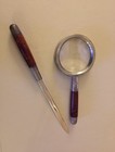 TIFFANY&Co LETTER OPENER and MAGNIFYING GLASS Sterling Silver 925 and Red Wood  — photo 2