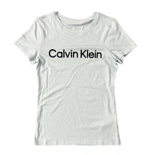 Calvin Klein Performance Women’s Light Mint Logo T-Shirt Size XS/TP/XCH