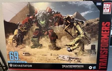 NEW MINT SEALED TRANSFORMERS MOVIE ROTF STUDIO SERIES 69 DEVASTATOR 8 PACK GIFT