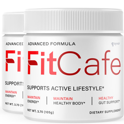 (2 Pack) Fit Cafe Powder Max Support For Weight Management, FitCafe 60 Servings