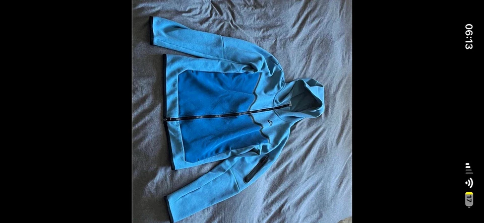 Nike Men's tech fleece in Dutch blue., photo 1 of 5