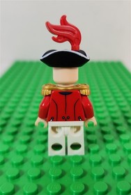 LEGO Pirate's Of The Caribbean KING GEORGE'S OFFICER Minifigure poc018 4193